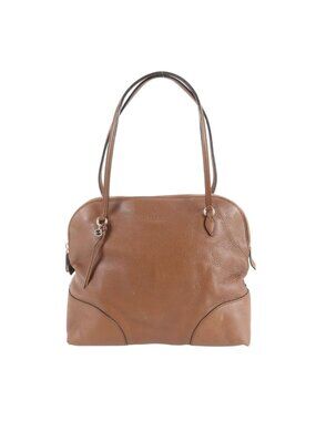 Gucci Bree Leather Tote Shoulder Hand Brown Mbe